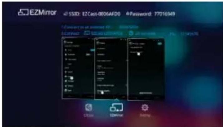 AIPTEK PocketCinema A100W - Gespiegelte Drahtlosprojektion mit ihren Miracast-fahigen Geräten - 3