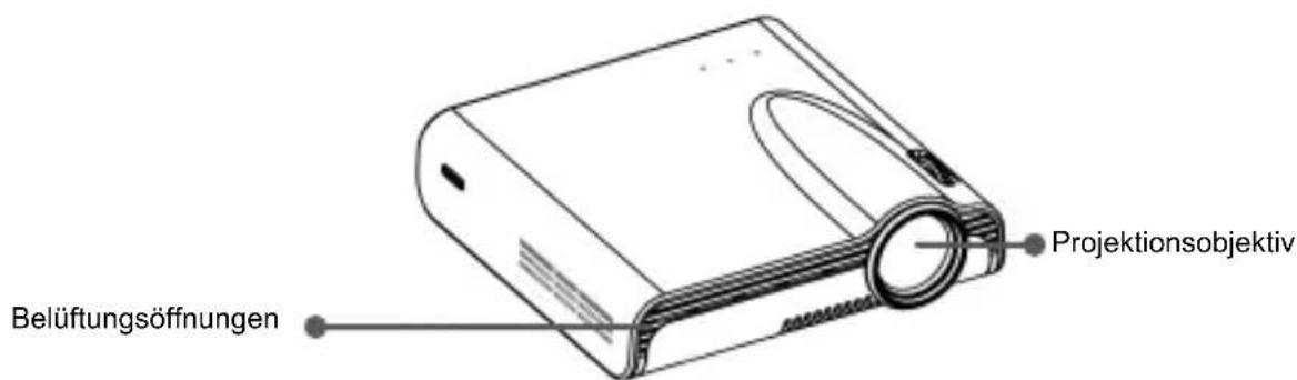 AIPTEK PocketCinema A100W - Übersicht über ihren LED-Projektor - 2