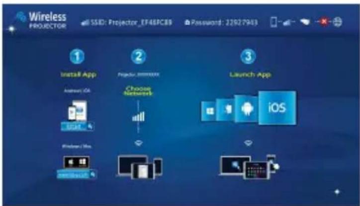AIPTEK PocketCinema A100W - Installing EZCast from Apple App Store (For Apple devices) - 1