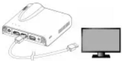 AIPTEK PocketCinema A100W - HDMI-Ausgang - 1