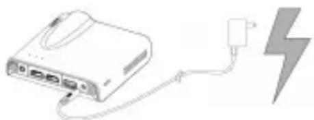 AIPTEK PocketCinema A100W - Charging the product - 1