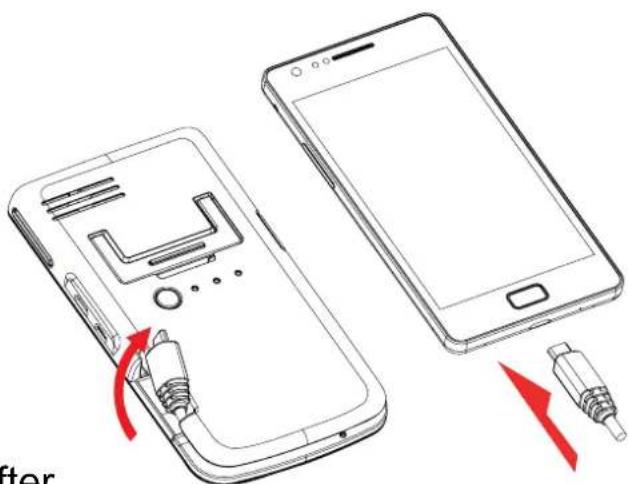 AIPTEK GoProjector - Charging your MHL enabled phone - 1