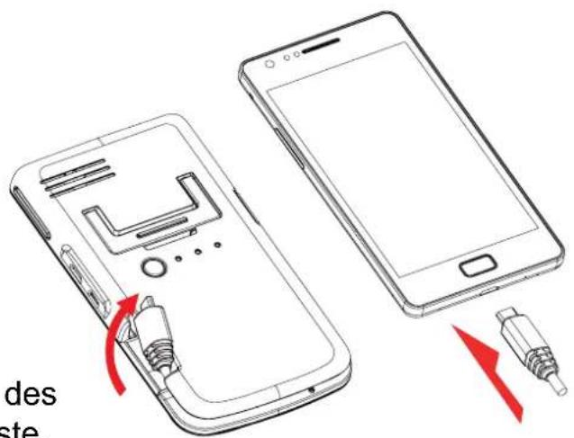 AIPTEK GoProjector - Aufladung eines MHL-fahigen Telefons - 1