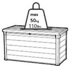 KETER Borneo - STORAGE BOXES - 55