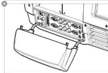 Christie DS+405 - CUBIERTA DEL MONTAJE DE TECHO - 2