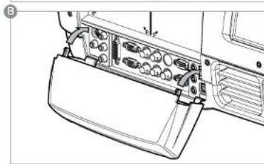Christie DS+405 - CUBIERTA DEL MONTAJE DE TECHO - 3