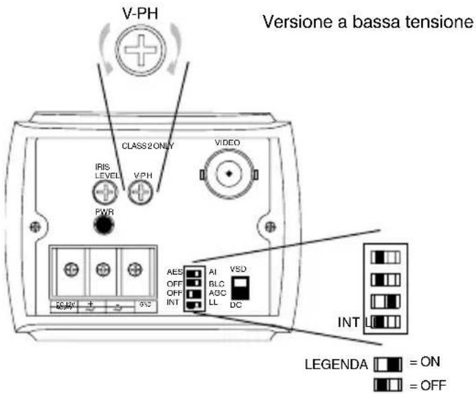HONEYWELL HCM384L - ATTENZIONE! L'interruttore LL/INT deve essere impostato su INT quando utilizzato a 12 VCC. - 1