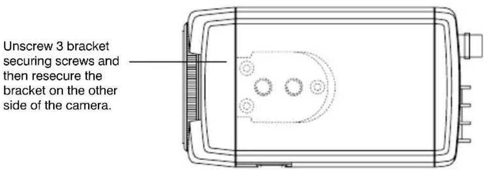 HONEYWELL HCM384L - Mounting the Camera - 1