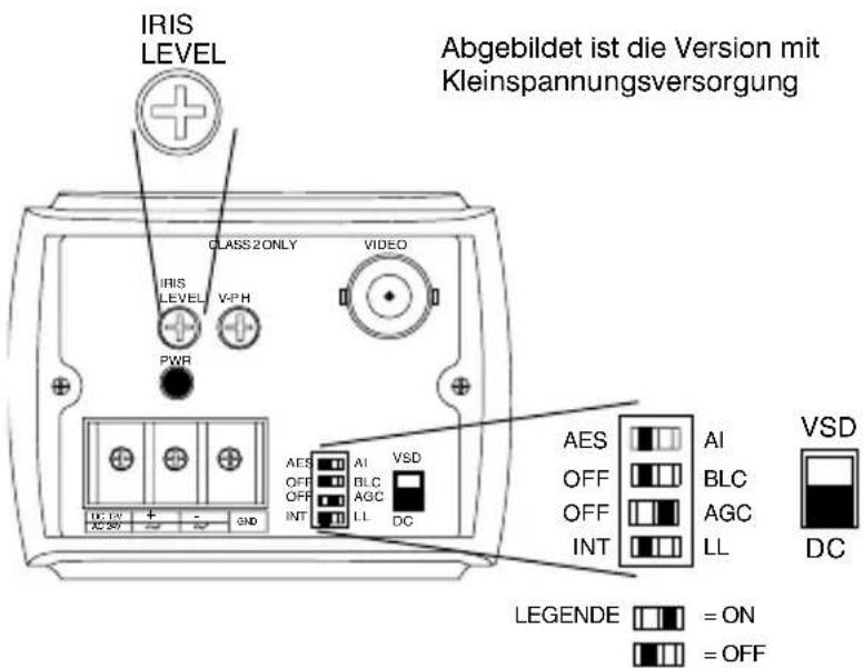 HONEYWELL HCM384L - Einrichten der Kamera - 1