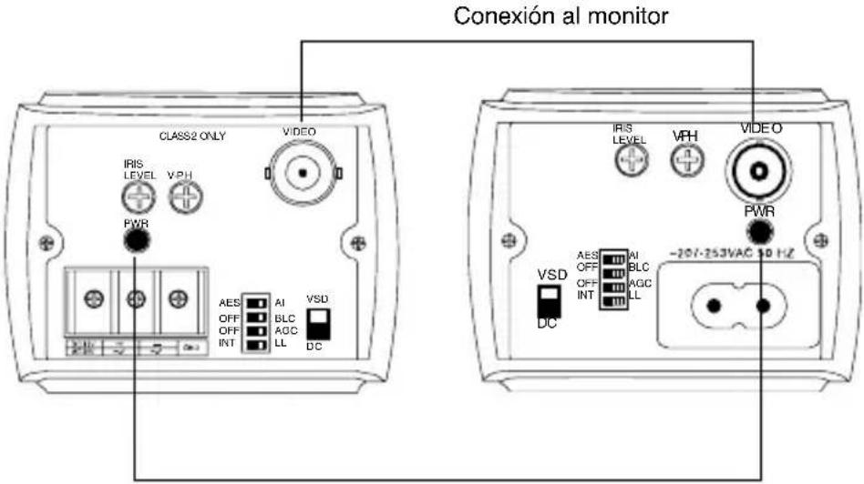 HONEYWELL HCM384L - Conexión de la cámara - 1