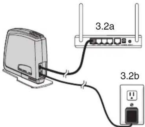 HONEYWELL YTHM5421R1010 - Conecte la puerta de acceso a Internet y conecte al suministro electrico. - 1