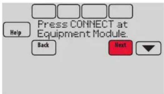 HONEYWELL YTHM5421R1010 - Interconnecte el termostato al modulo de interfaz del equipo. - 3