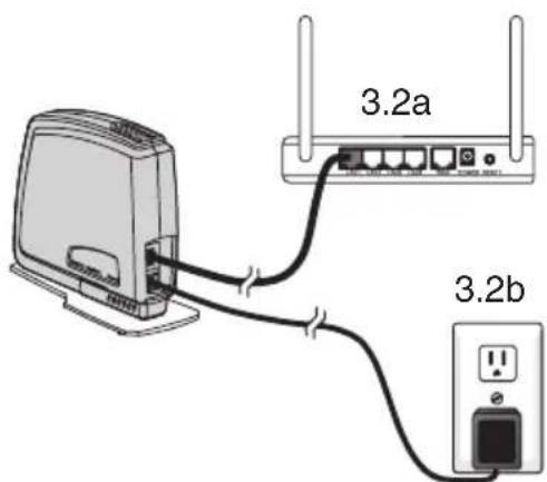 HONEYWELL YTHM5421R1010 - Connect gateway to internet and connect to power. - 1