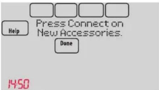 HONEYWELL YTHM5421R1010 - Connect each RedLINK accessory. - 3