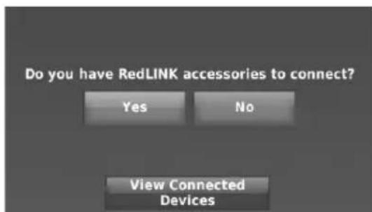 HONEYWELL YTHM5421R1010 - When you see the prompt Do you have RedLINK accessories to connect? Touch YES or NO. - 1
