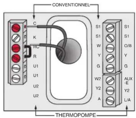 HONEYWELL YTHM5421R1010 - Installation du thermostat - 2