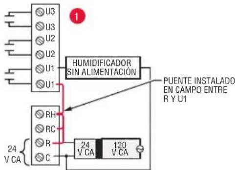 HONEYWELL YTHM5421R1010 - Cableado para humidificacion, deshumidificacion y ventilacion - 2