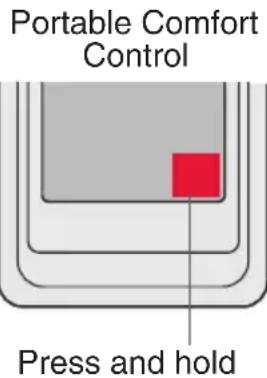 HONEYWELL YTHM5421R1010 - At the Indoor Sensor, RedLINK Internet Gateway, Entry/Exit Remote, Vent-Filter Boost Remote or TrueSTEAM Wireless Adapter: - 1