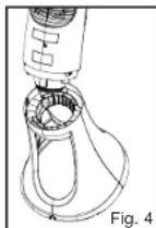 HONEYWELL QuietSet HYF290B - ASEGURAR EL CABLE DENTRO DE LA BASE - 2