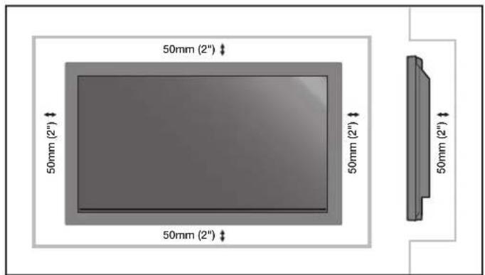 NEC PlasmaSync 60XP10 - Montaj Yeri - 2