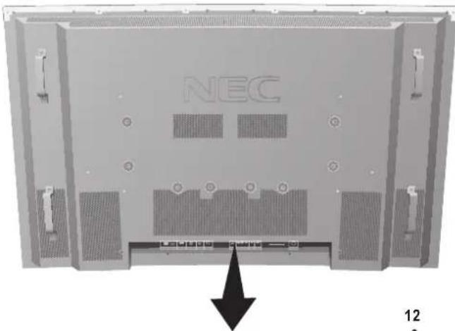 NEC PlasmaSync 60XP10 - Terminal Paneli - 1