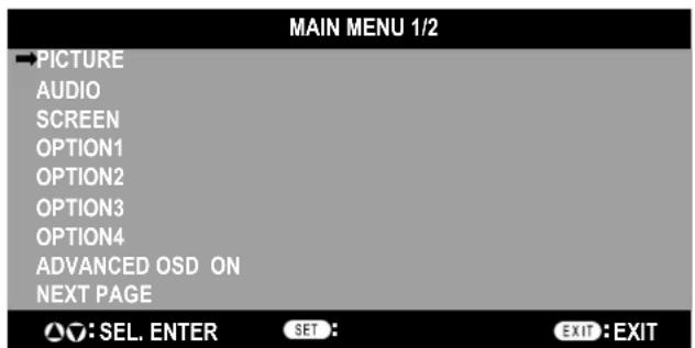NEC PlasmaSync 60XP10 - Press EXIT. - 3