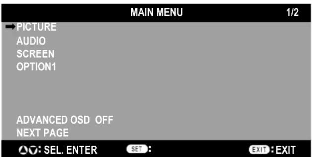 NEC PlasmaSync 60XP10 - Press EXIT. - 2