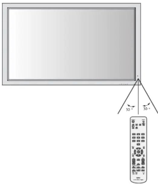 NEC PlasmaSync 60XP10 - Umgang mit der Fernbedienung - 1