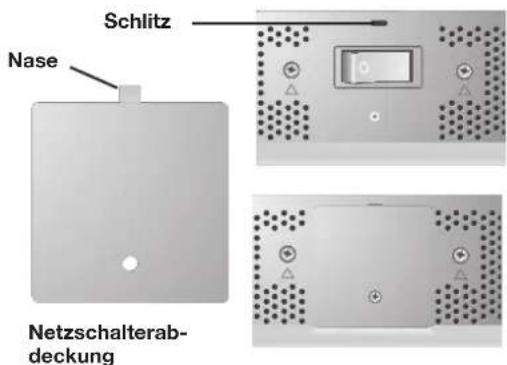 NEC PlasmaSync 60XP10 - Netzschalterabdeckung - 2