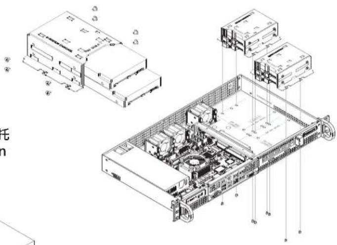 Supermicro SuperServer 5018DFN4T - 6-4 安装硬碟 - 1