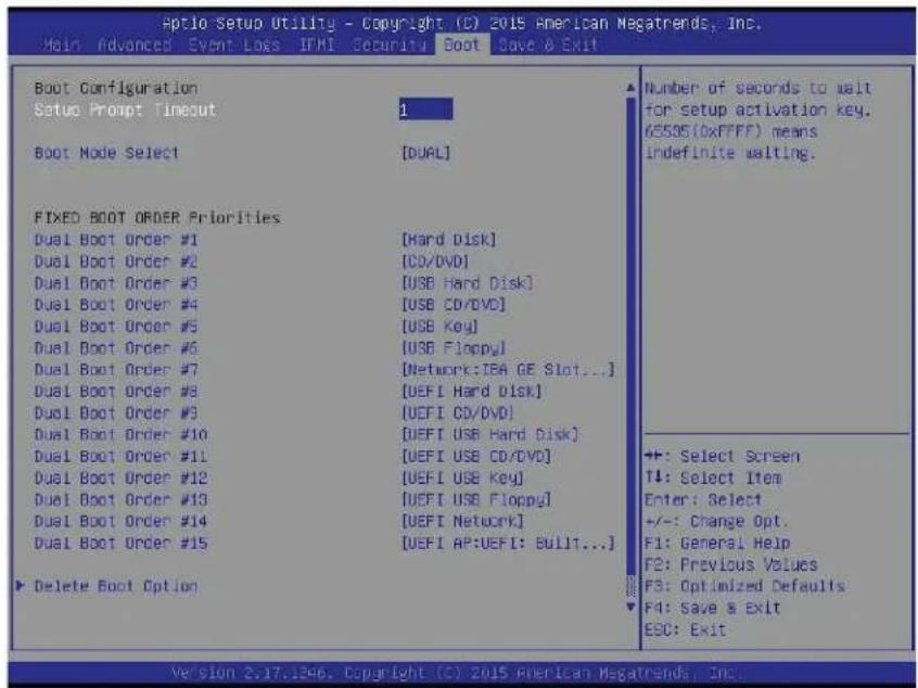 Supermicro SuperServer 5018DFN4T - 7-7 Boot Settings - 1