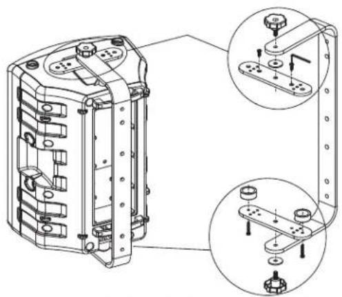 SAMSON dB300a - Optional Mounting Kits / Kits de fixation optionnels / Optionale Montage-Kits Kits opcionales de montaje /Kit di Montaggio Opzionali - 1
