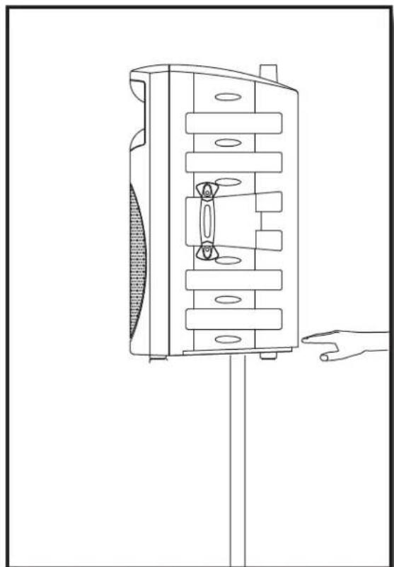 SAMSON dB300a - Stacking the dB300a - 1