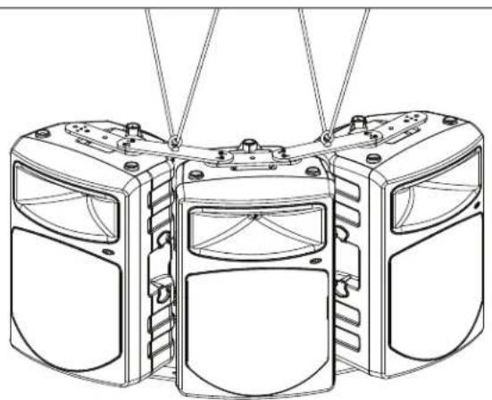 SAMSON dB300a - B300A - Kit de suspension - 2