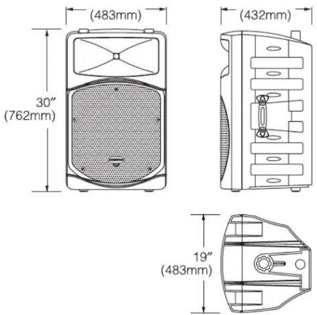 SAMSON dB300a - Optional Mounting Kits / Kits de fixation optionnels / Optionale Montage-Kits Kits opcionales de montaje /Kit di Montaggio Opzionali - 3
