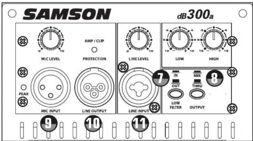 SAMSON dB300a - FILTRO DE GRAVES - 1
