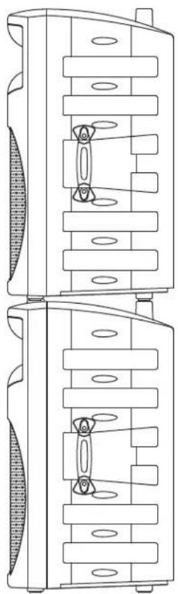 SAMSON dB300a - L'Incolonnamento dei dB300a - 1