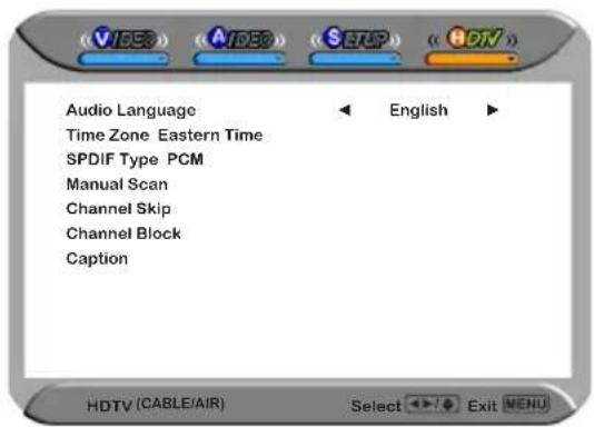 Proview PA32JK1A - MENU TV: MENU HDTV: - 2