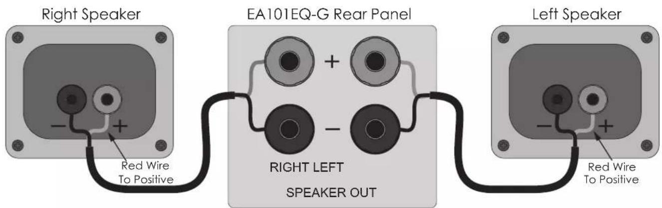 ELAC Element EA101EQG - Emplacement de I'amplificateur - 2