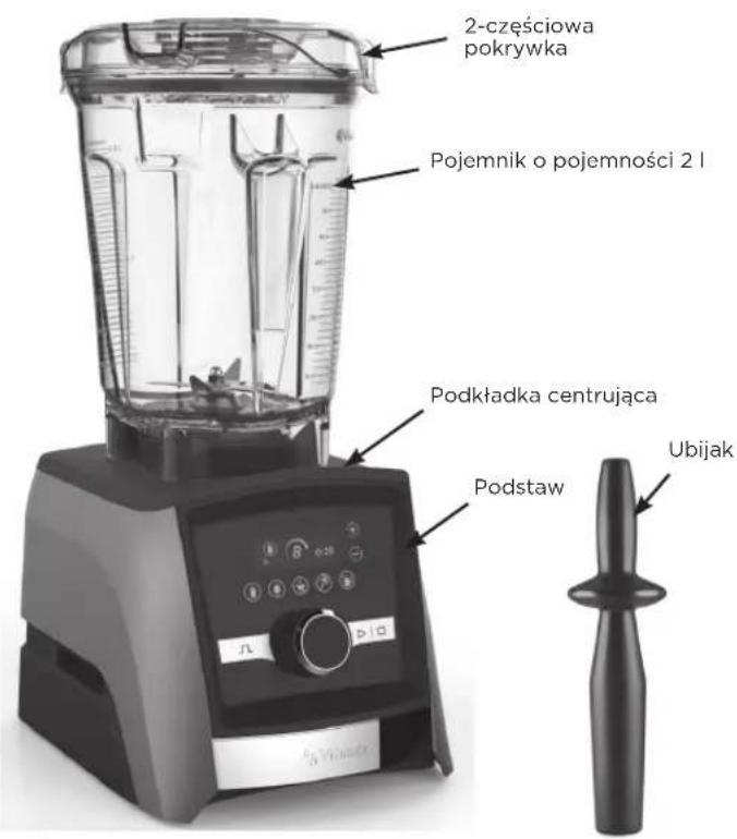 Vitamix Ascent A3300i - CZEŚCIIFUNKCJE - 1