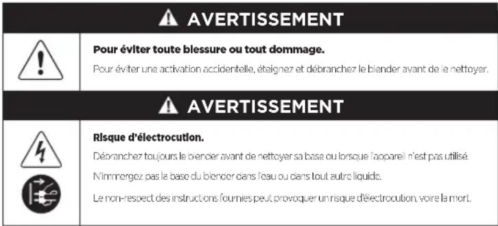 Vitamix Ascent A3300i - Pour désinfecter la tasse de 20 oz (0,6 L) ou le récipient de 8 oz (240 ml) avec du vinaigre (acidité minimale de 5 %): - 1