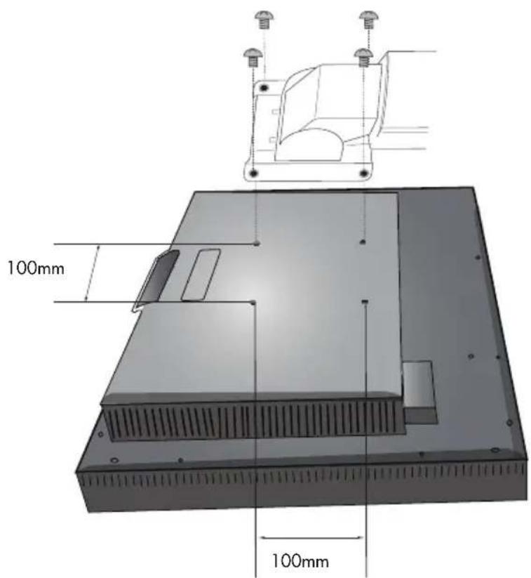 NEC MultiSync LCD1990SXi - Flexible Arm Installation - 1