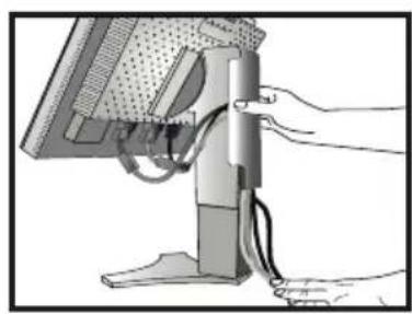 NEC MultiSync LCD1990SXi - To attach the MultiSync® LCD monitor to your system, follow these instructions: - 9