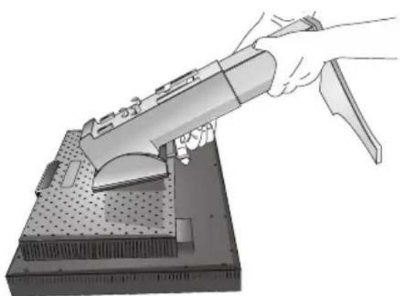 NEC MultiSync LCD1990SXi - Remove Stand for Mounting - 3