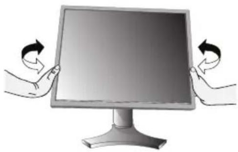 NEC MultiSync LCD1990SXi - Élévation et descente de l'écran du moniteur - 4