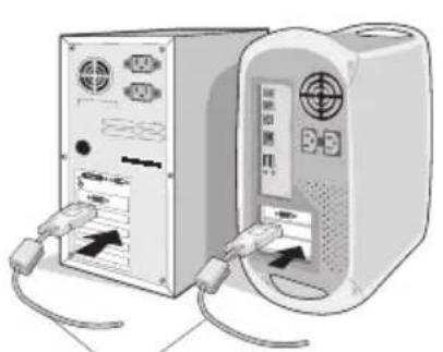 NEC MultiSync LCD1990SXi - To attach the MultiSync® LCD monitor to your system, follow these instructions: - 1