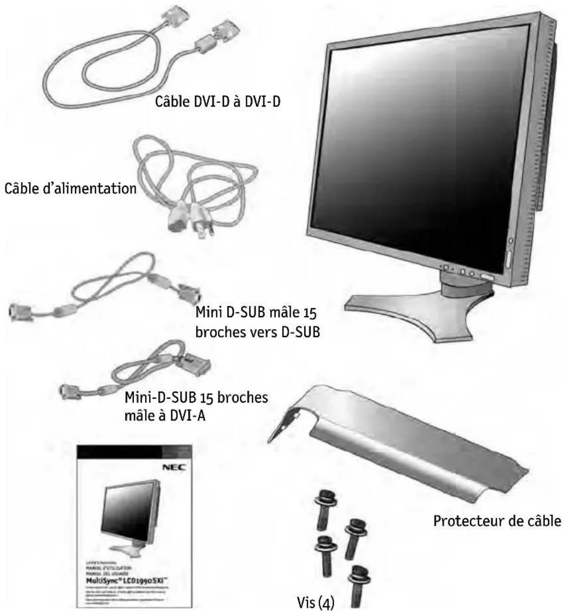 NEC MultiSync LCD1990SXi - Information de la FCC - 1