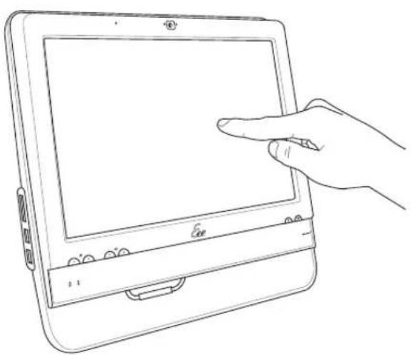 ASUS EeeTop ET1602 - 使用触控屏幕 - 1
