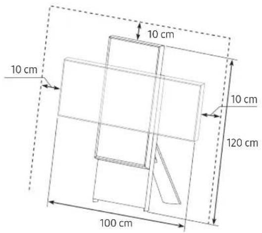 SAMSUNG The Sero 43LS05TC - Providing proper ventilation for your TV - 1