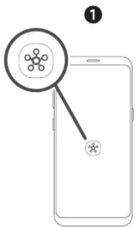 SAMSUNG The Sero 43LS05TC - Instellen via de app SmartThings op uw mobiele apparaat. - 1